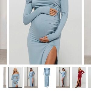 The off the shoulder evening dress - Bumpsuit